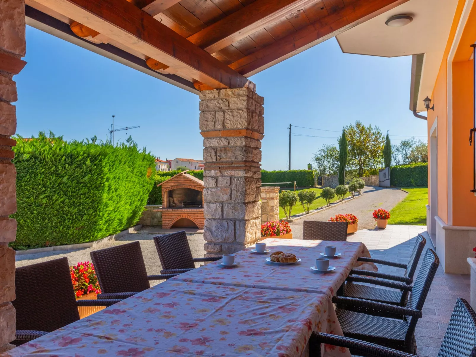 Casa Parenzana in Vizinada-Buiten