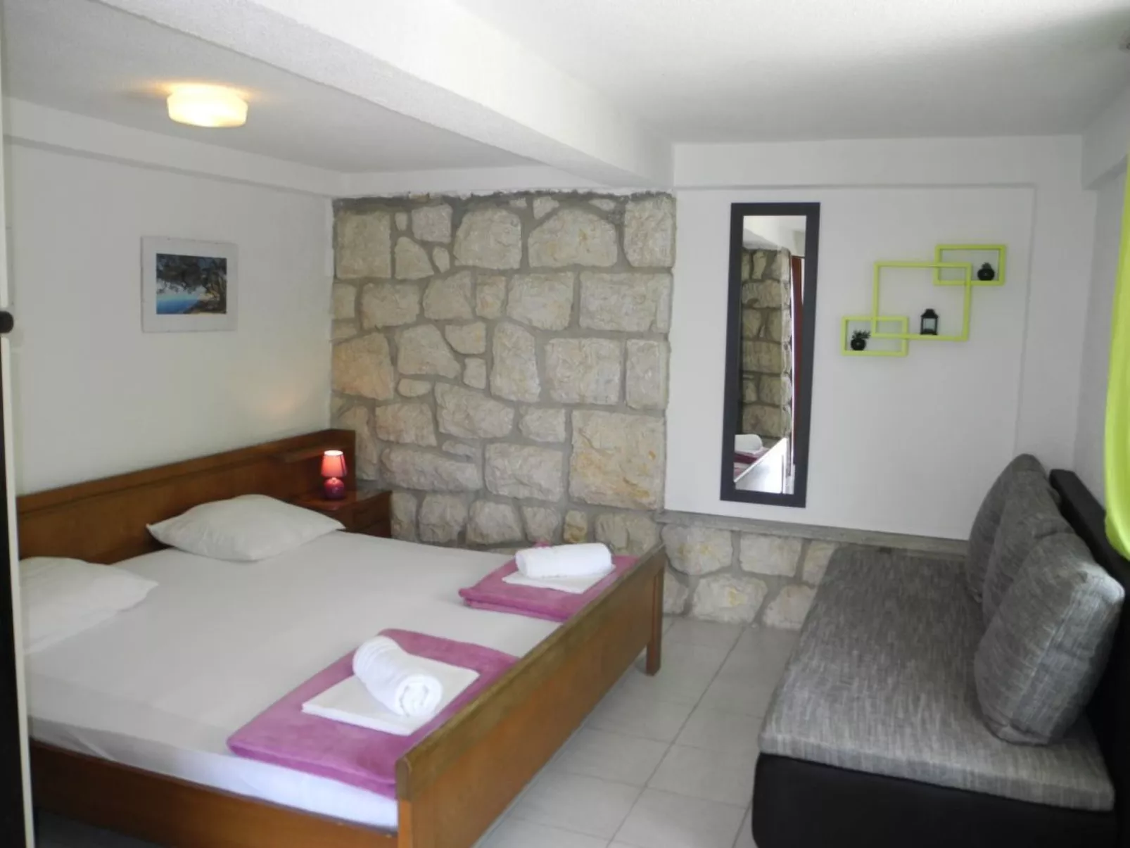 Studio-Appartement 70m vom Strand entfernt - Binnen