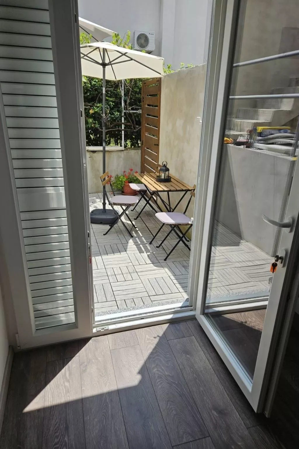 Studio-Apartment für 2 Personen mit Terrasse