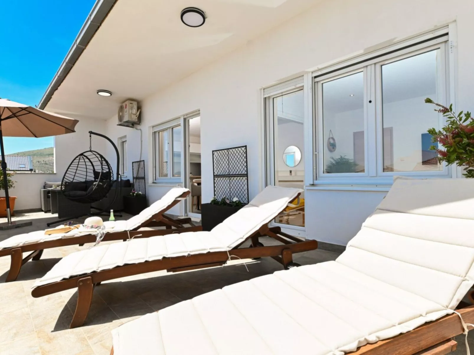 Charmante 2-Zimmer-Wohnung in der Nähe der Altstadt von Trogir-Buiten