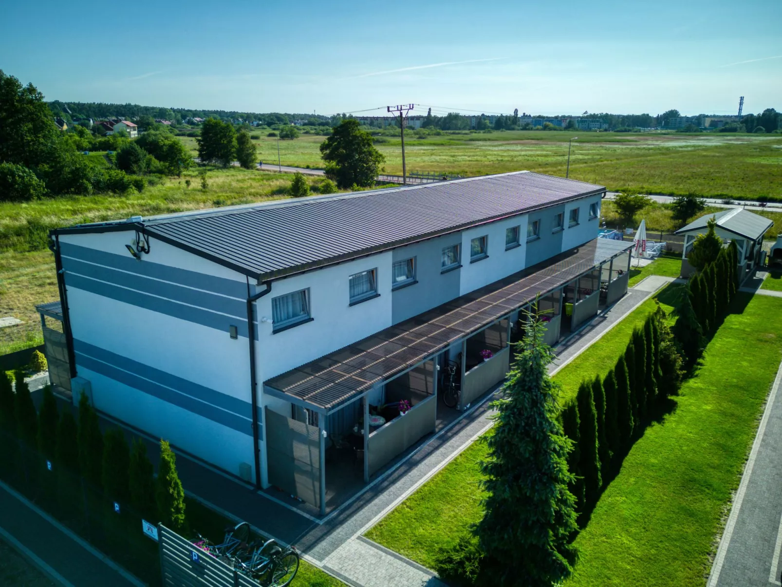 Wohnung "Aurora 2" z tarasem-Buiten