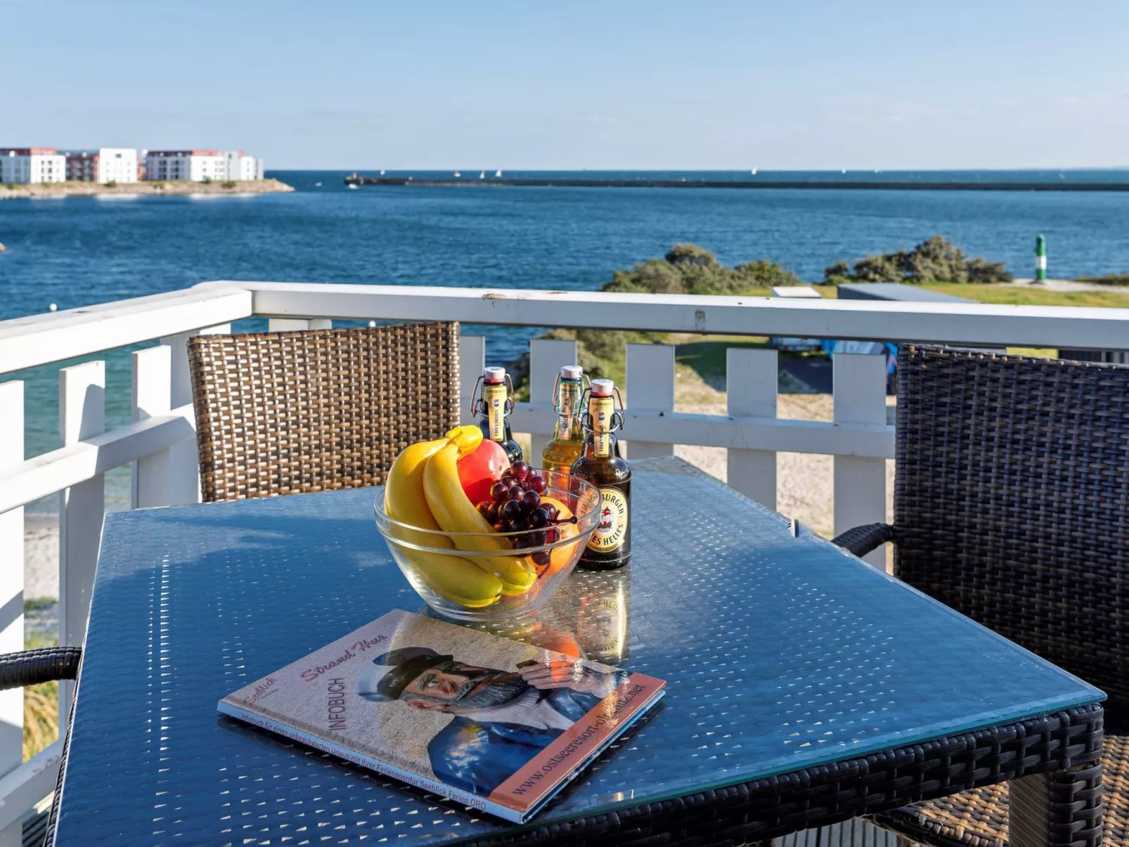 Strand Hus by Seeblick Ferien ORO direkt am Strand-Buiten