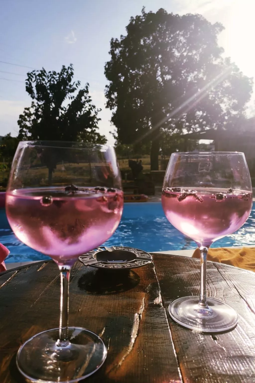 Villa Podrugovi Dvori mit Pool-Buiten