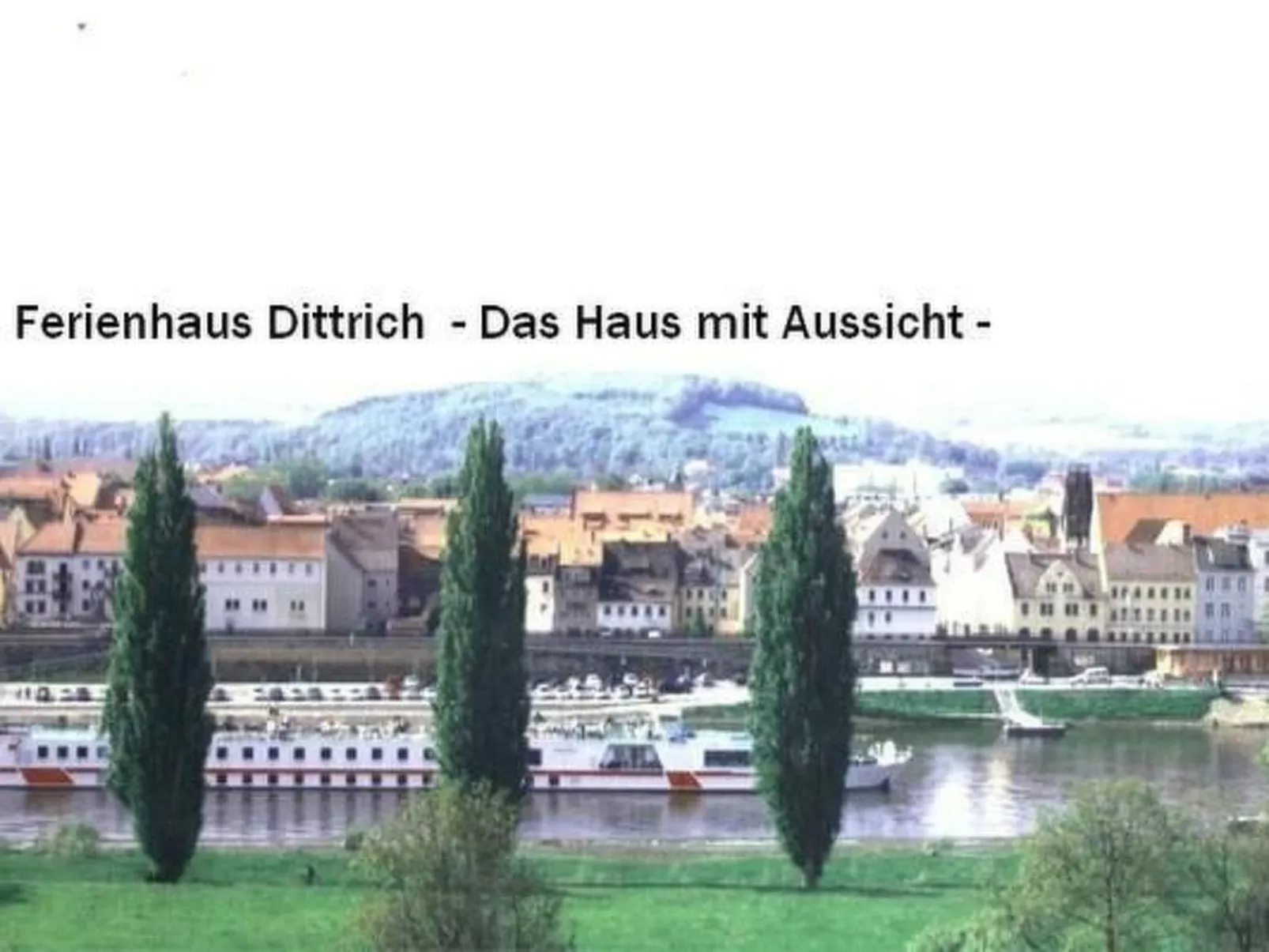 In Pirna mit Schöner Terrasse-Buiten