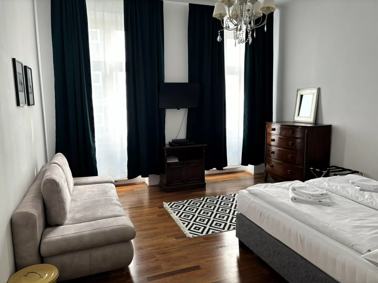 Ausgefallene Wohnung-Binnen