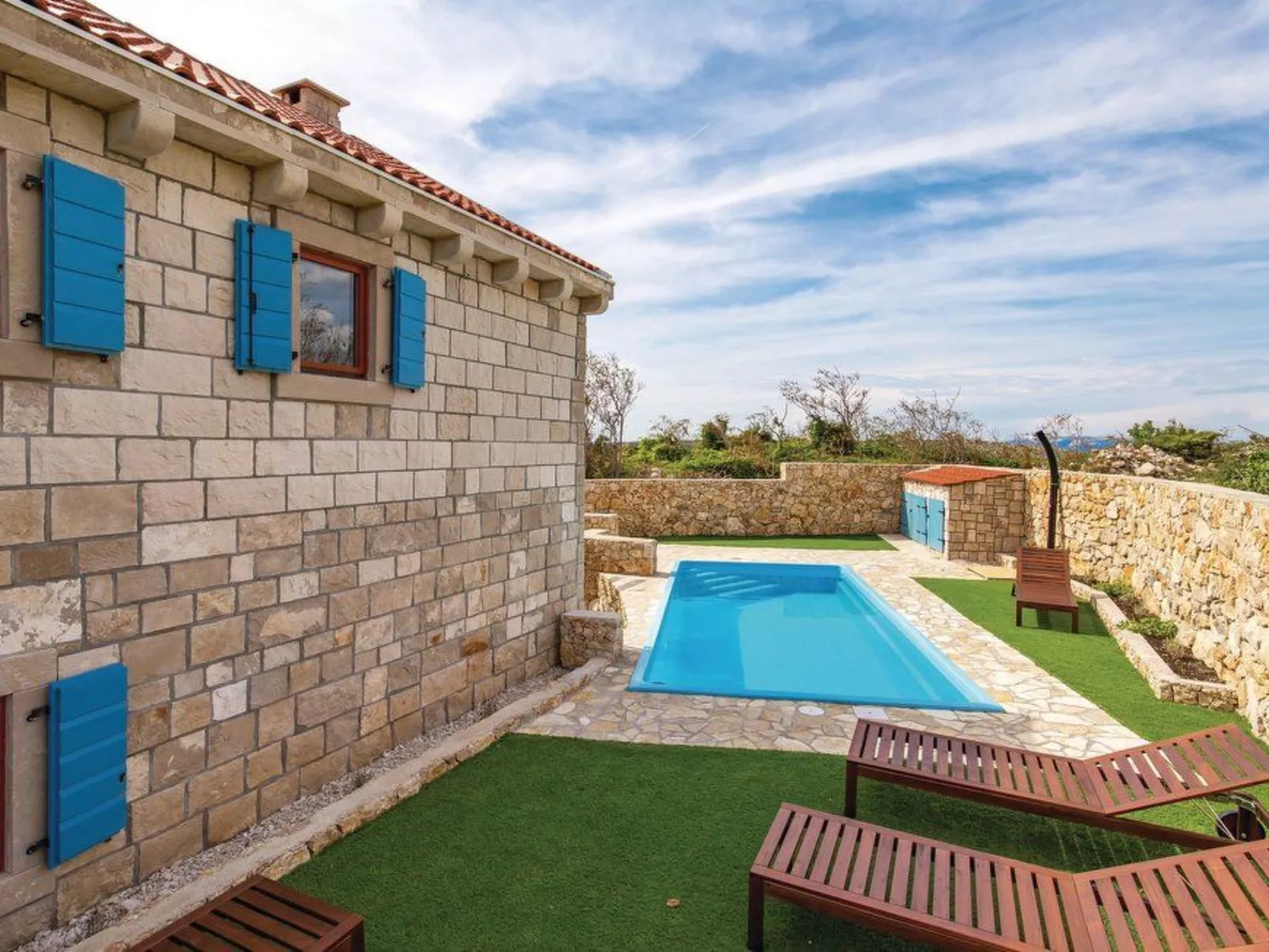 In Novalja mit Privatem Pool