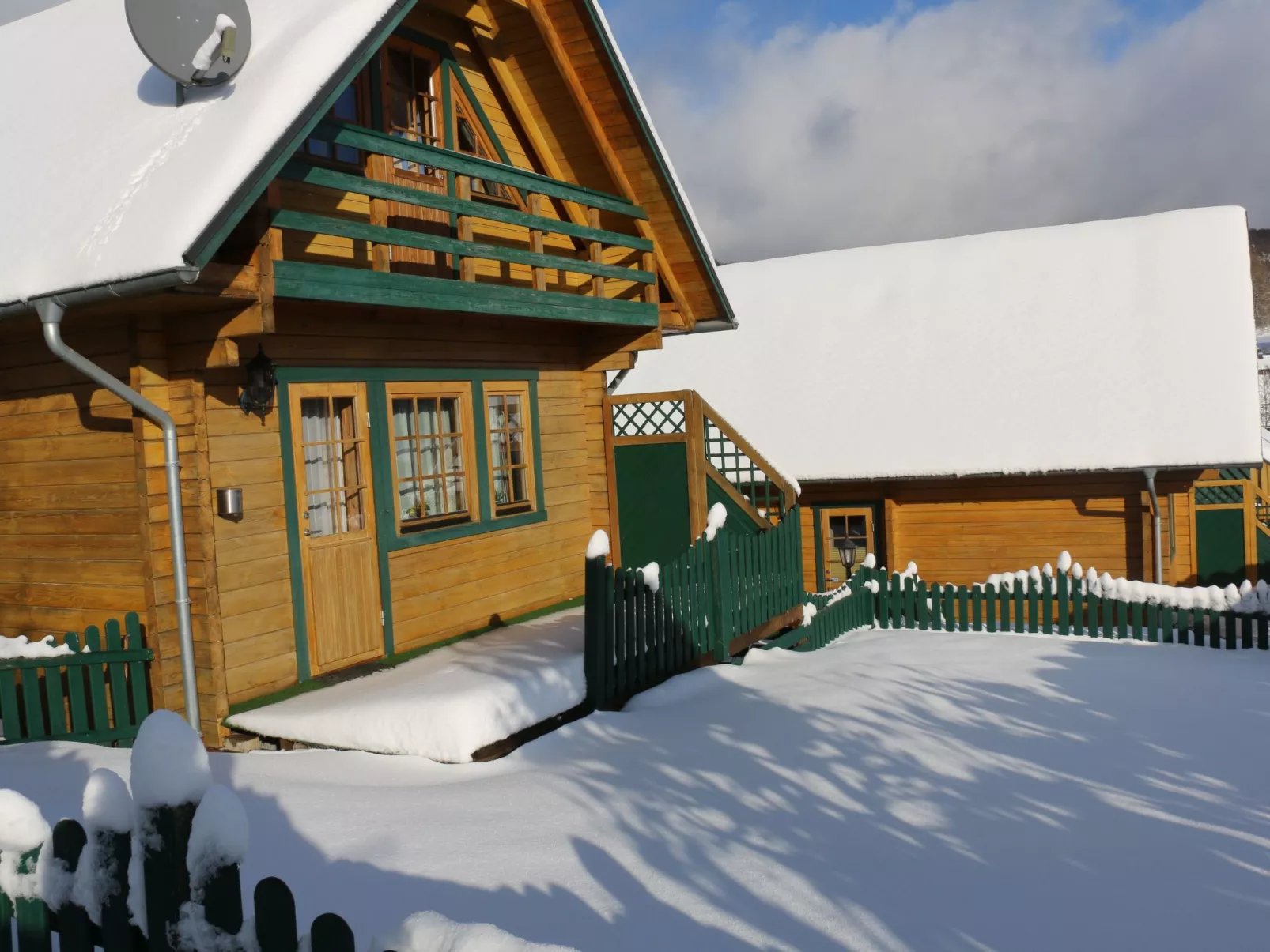 In Steina mit Kleinem Balkon - Buiten