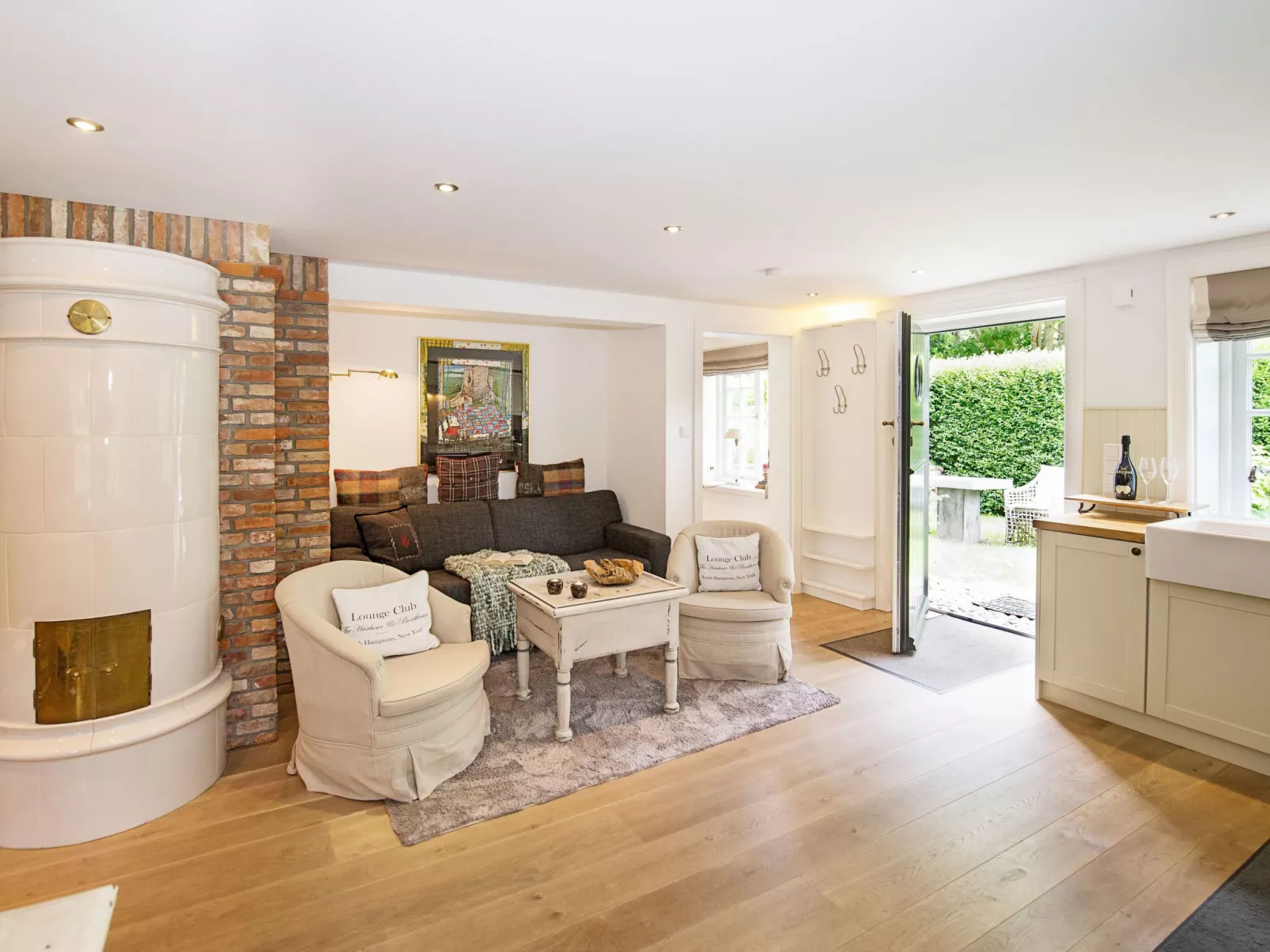 Luxuriöses Apartment in Reetdachhaus