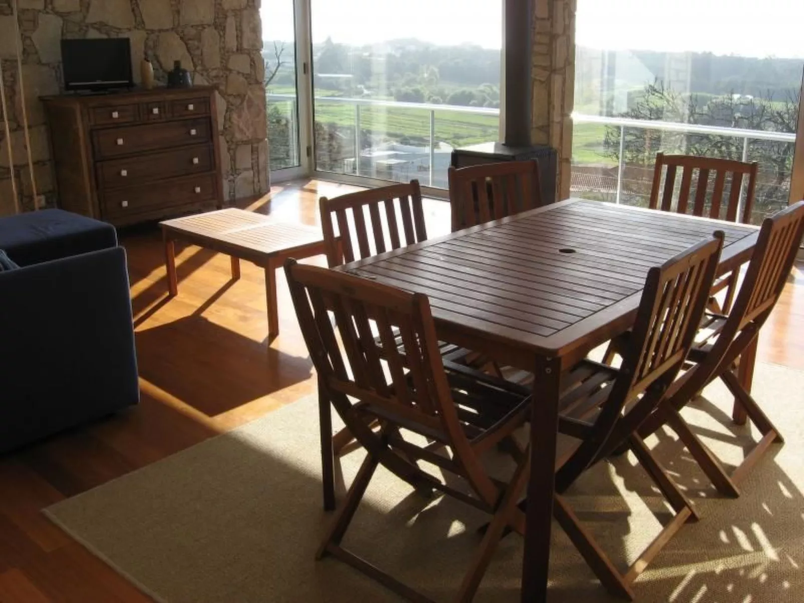 Haus mit Panoramablick auf den Ozean-Binnen