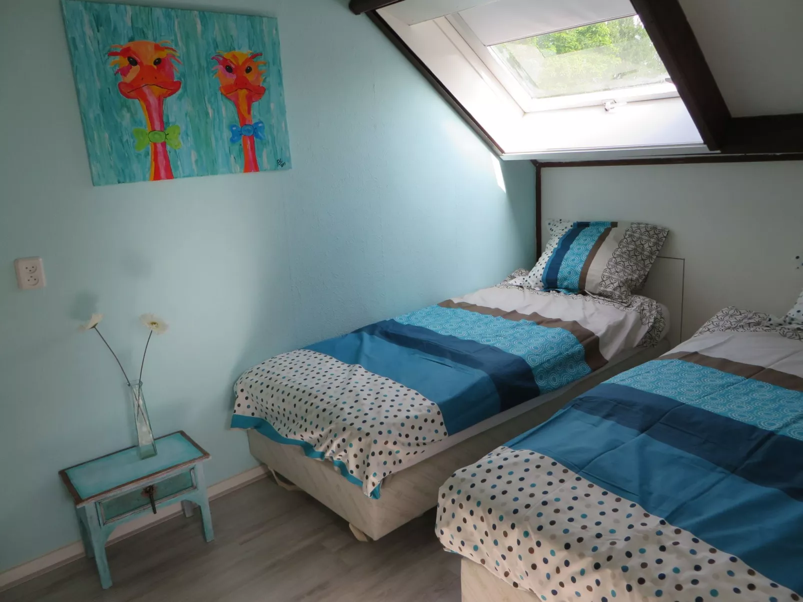 Gemütlicher Vier-Personen-Bungalow-Binnen