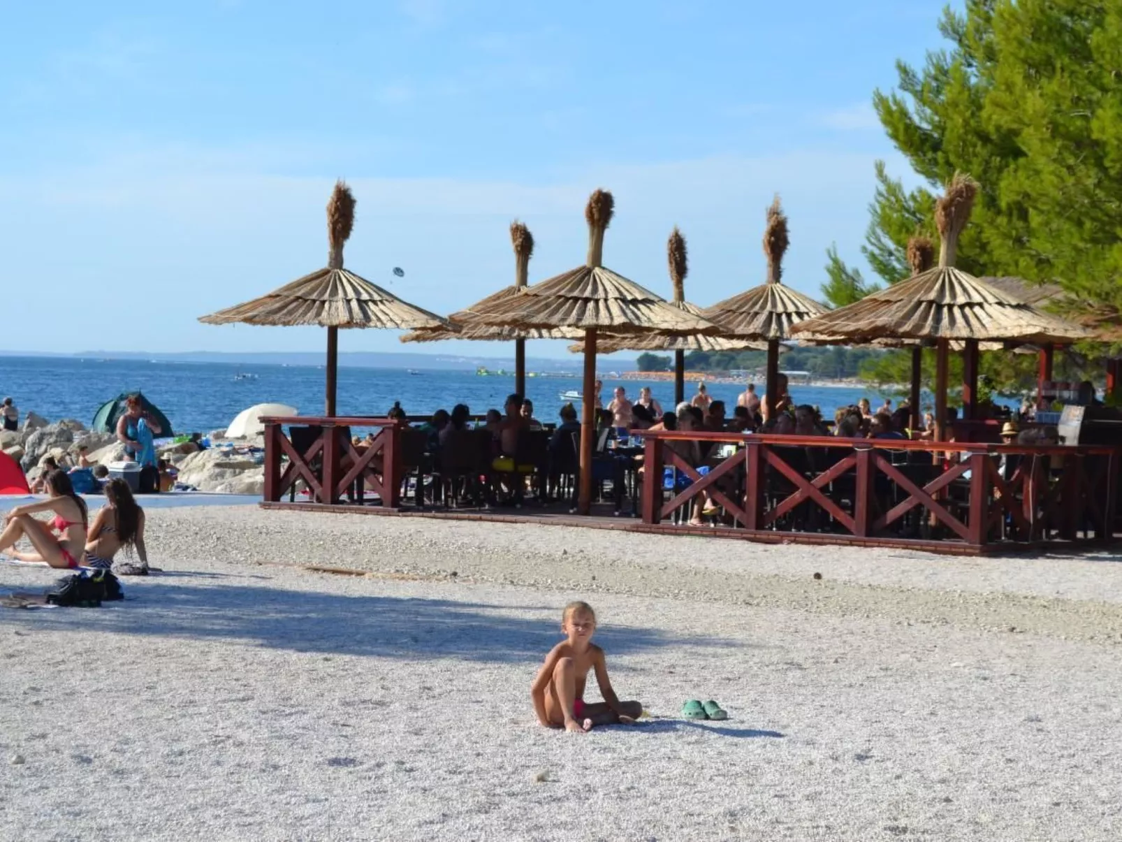 In Pula mit Grill, Terrasse und Garten