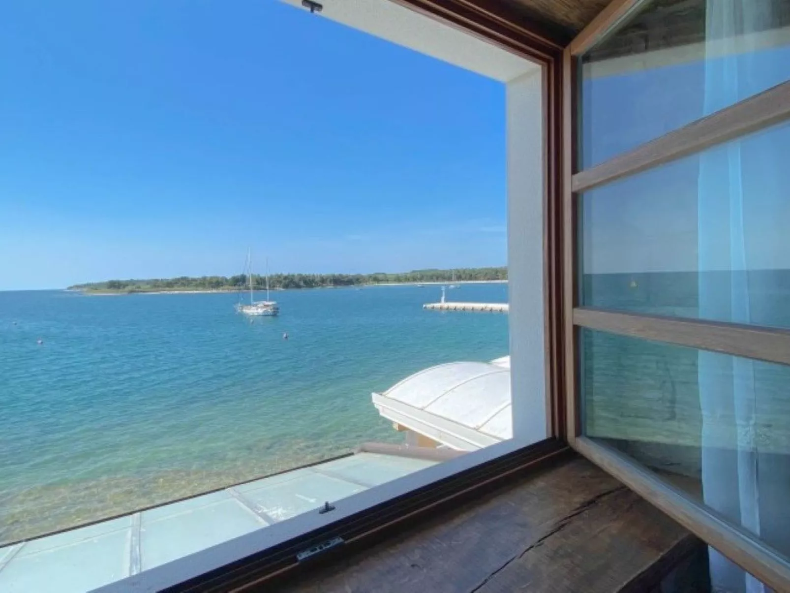 Für 4 Personen ca. 30 m&sup2; in Novigrad, Adriaküste Kroatien (Westküste von I-Buiten