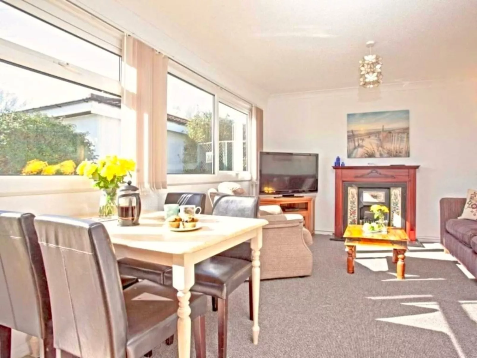 The Cove Chalet in Dawlish Warren, für 4 Personen-Binnen