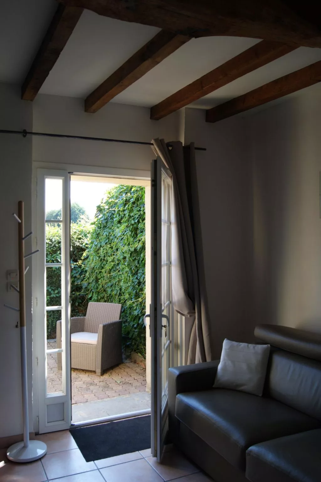 Normannisches Ferienhaus mit Charme les châtaigniers 1 Zimmer-Binnen