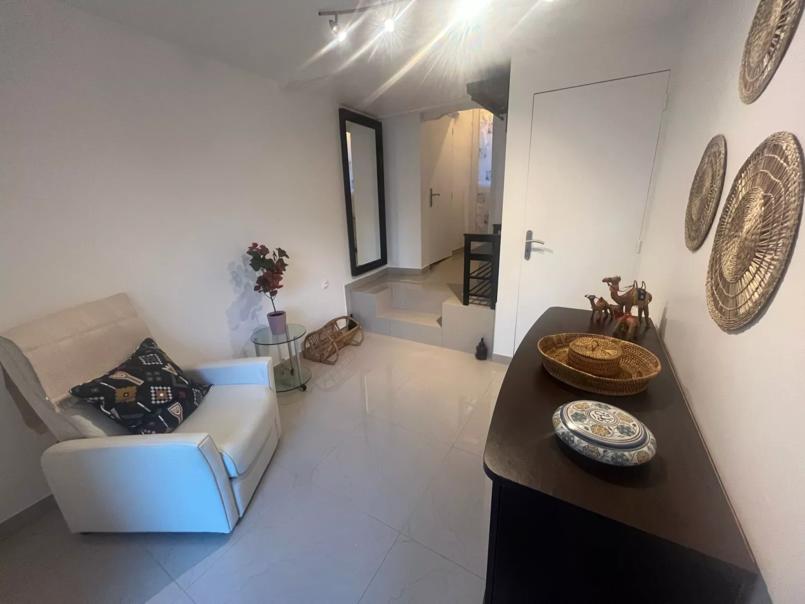 Oberseite der Villa Les Tilleuls-Binnen