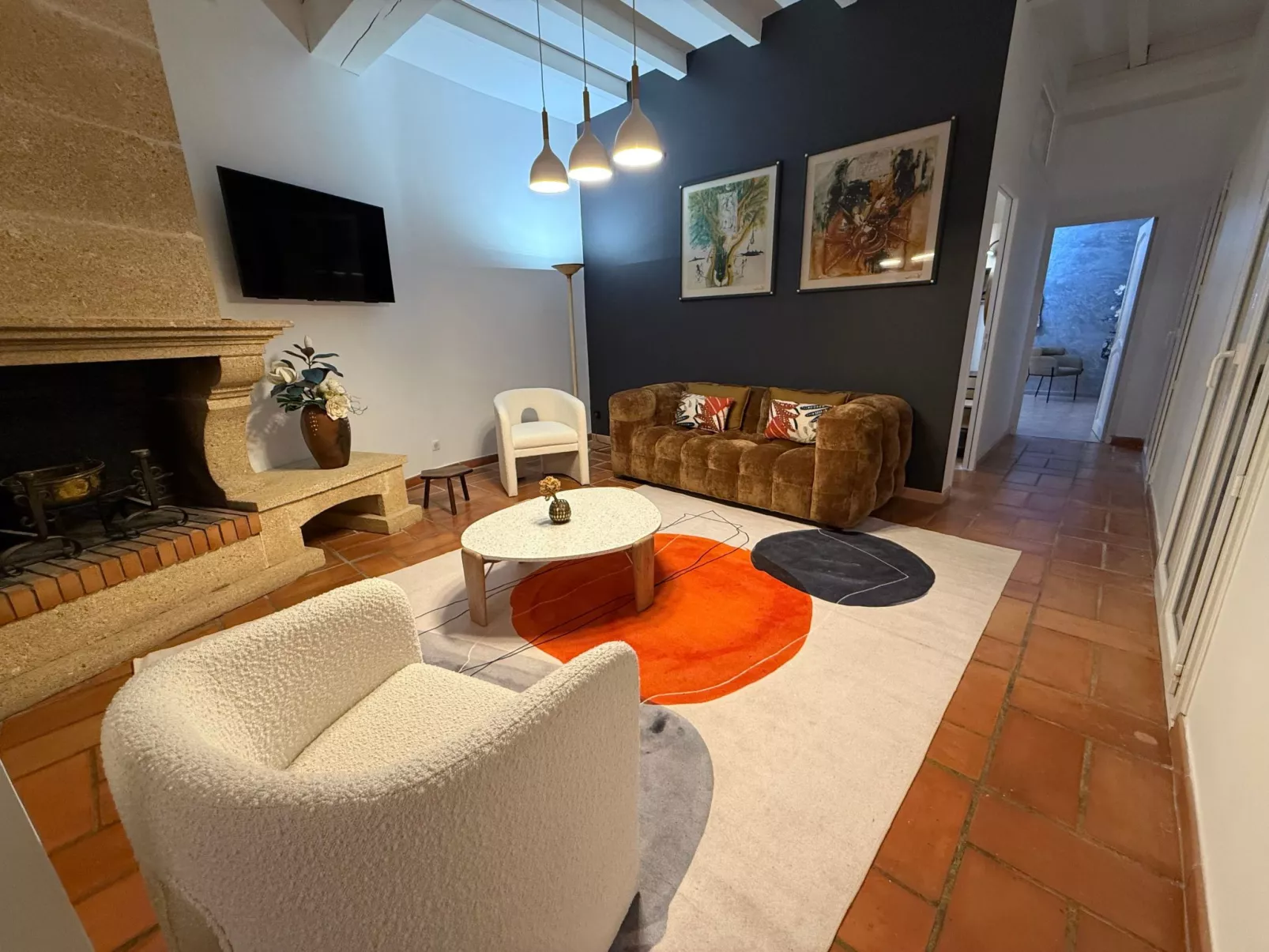 Apartment Terrasse Panoramablick auf den Golf-Binnen