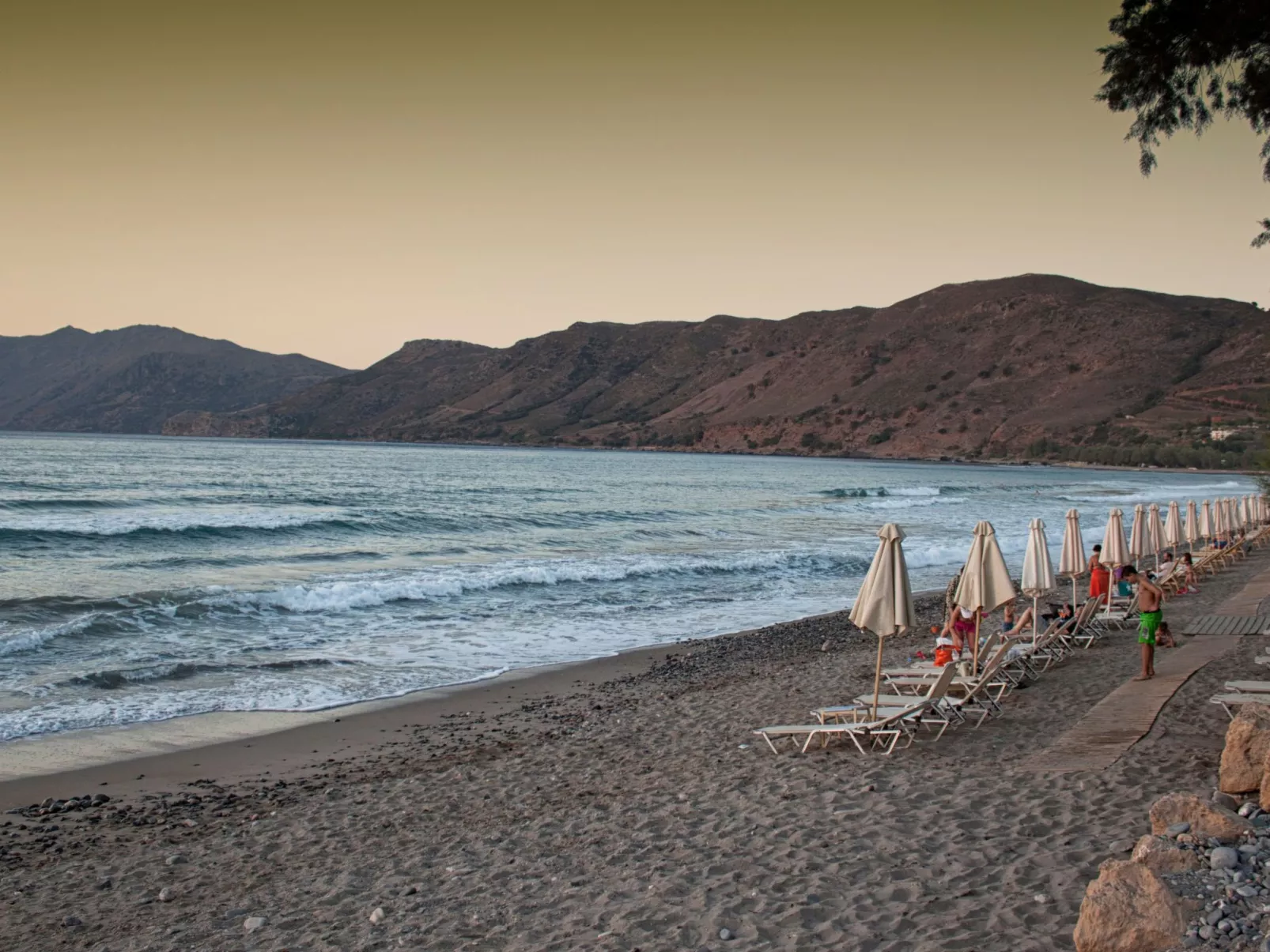 In Mithimna mit Privatem Pool-Buiten