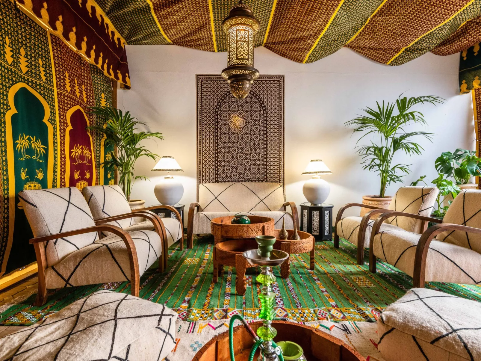 Villa "Riad Matias Galé"-Binnen