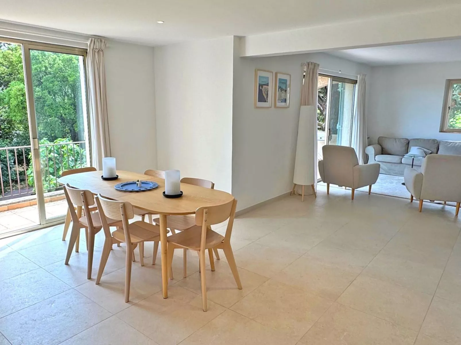 Appt T4 6 Pers - Climatisation - Aperçu Mer - Binnen