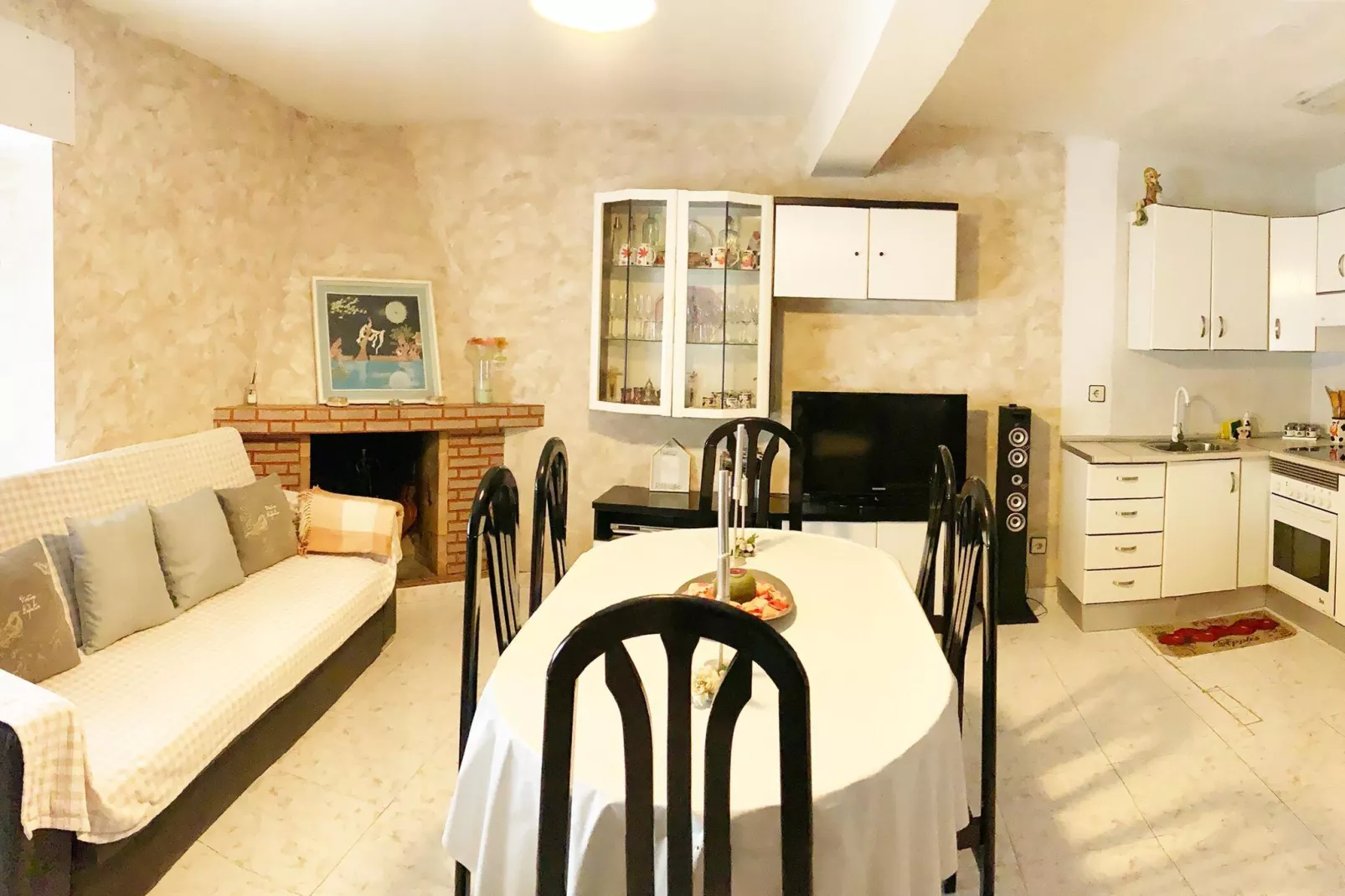 Casa de Pueblo "Rodrigo" Sierra de Gata Cáceres-Woonkamer