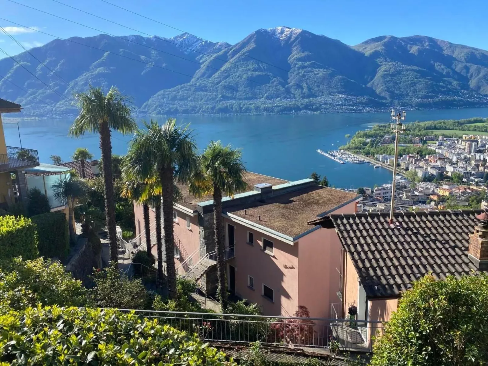 Panoramawohnung Orselina Locarno-Buiten