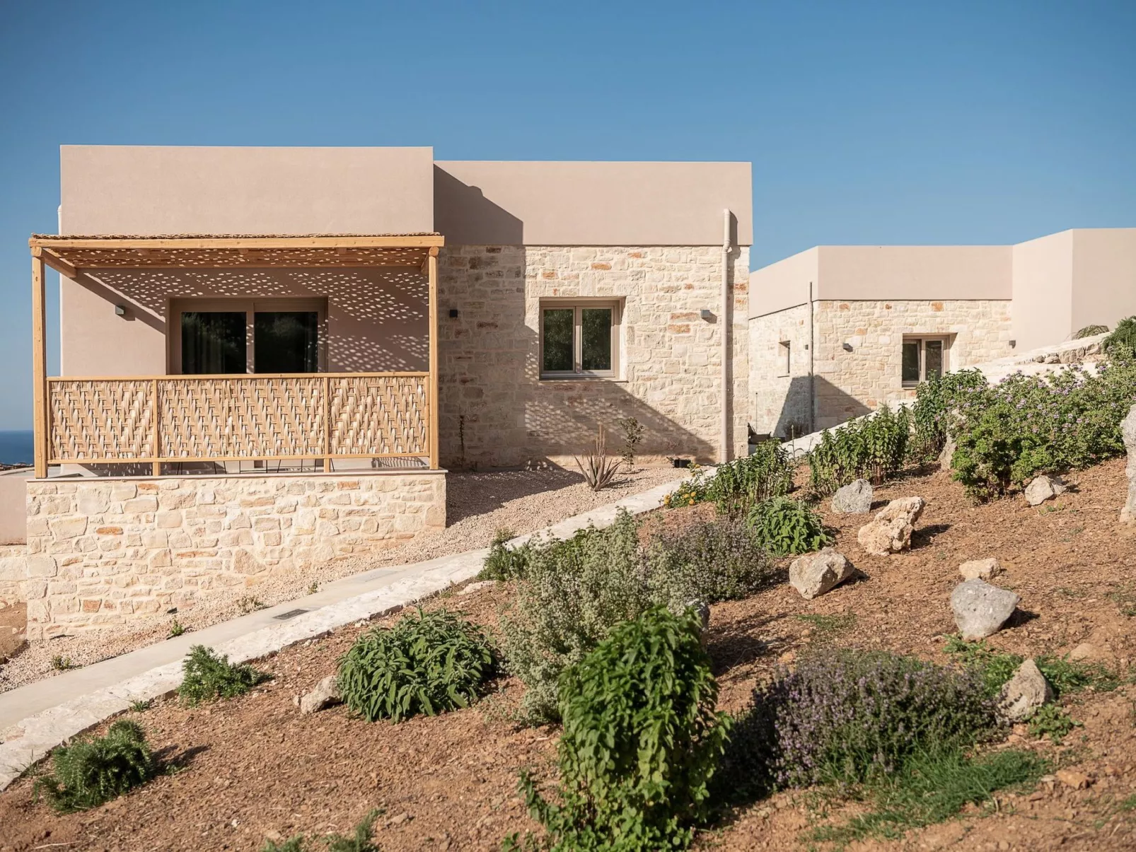 "Kokomo Aura" mit eigenem Pool-Buiten