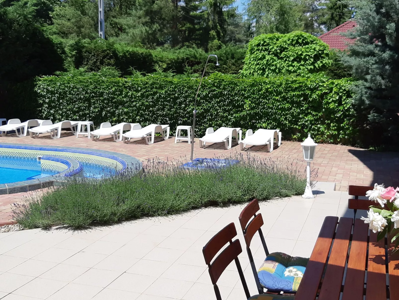 Große Ferienwohnung Hannabella mit Schwimmbad-Buiten