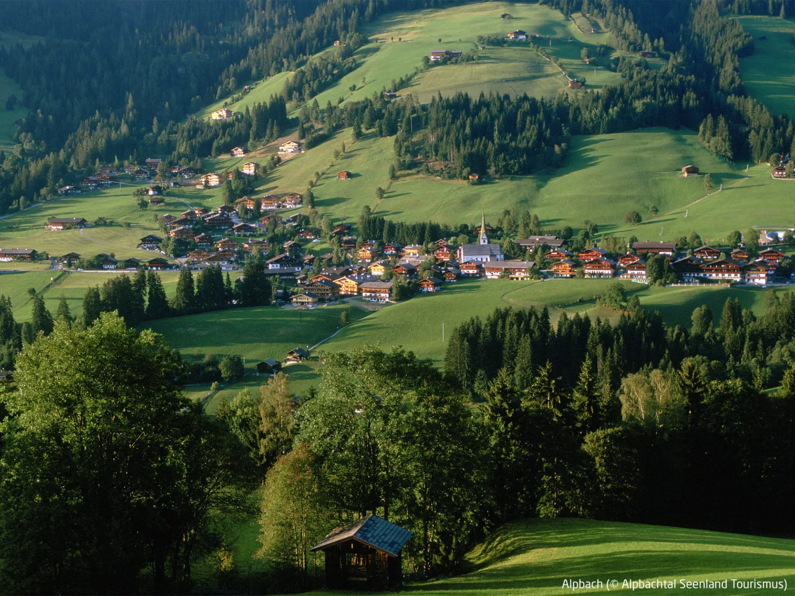 Bischofer-Bergwelt-Omgeving