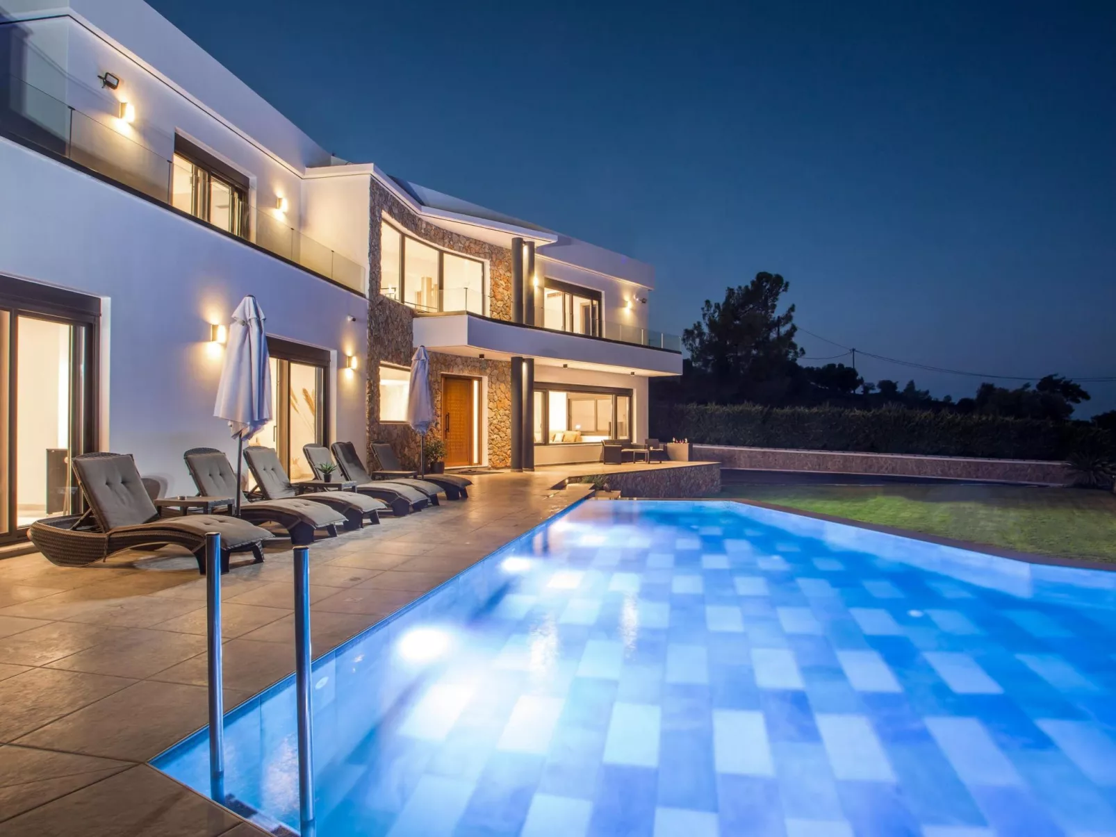 Villa Indira in der Nähe des Dorfes Kallithea-Image-tags.info