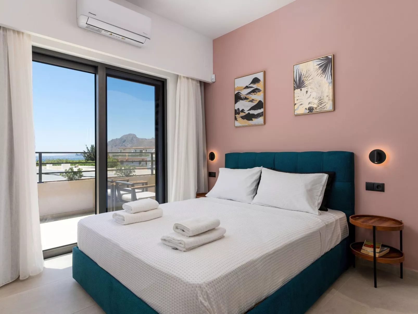 Neue Villa Anemoni mit privatem Pool, 100m zum Strand