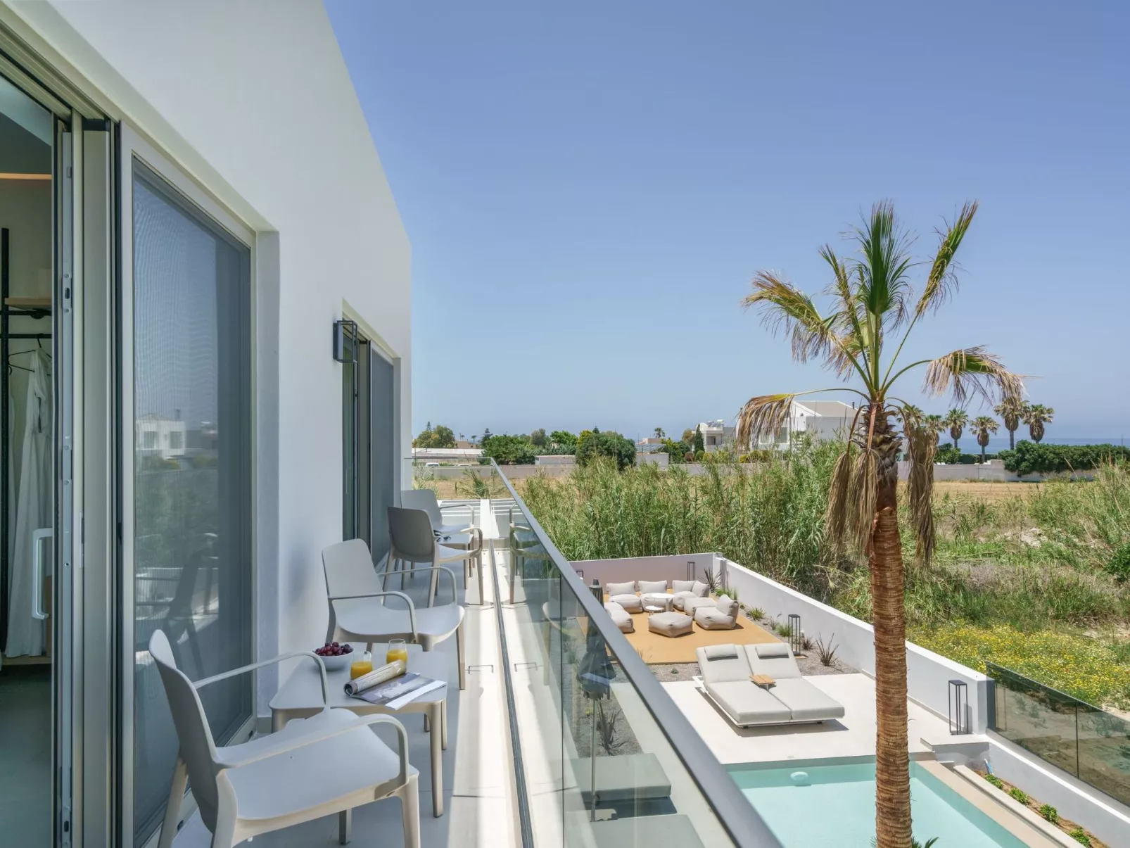 Villa am Strand, beheizter Pool, Playarea, Whirlpool-Buiten