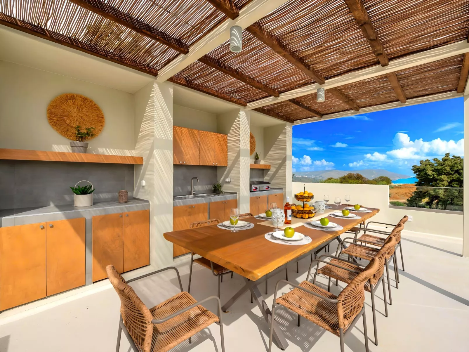 Soluna Villa Privater Pool-Buiten