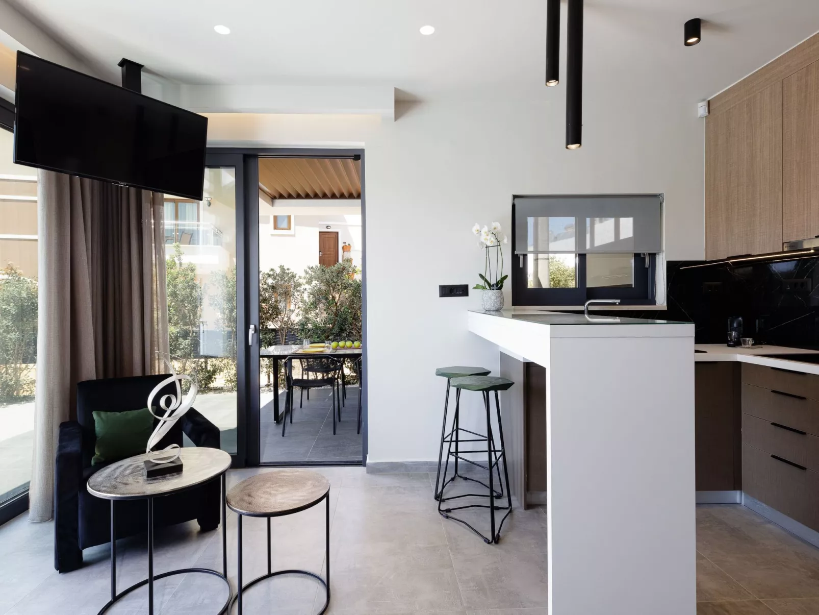 VillAgioi I - Privater Pool und 450m zum Sandstrand-Binnen