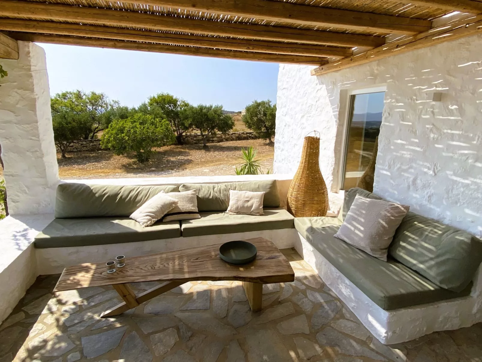 Ferienvilla "Villa Stamata" mit Pool und Garten - Binnen