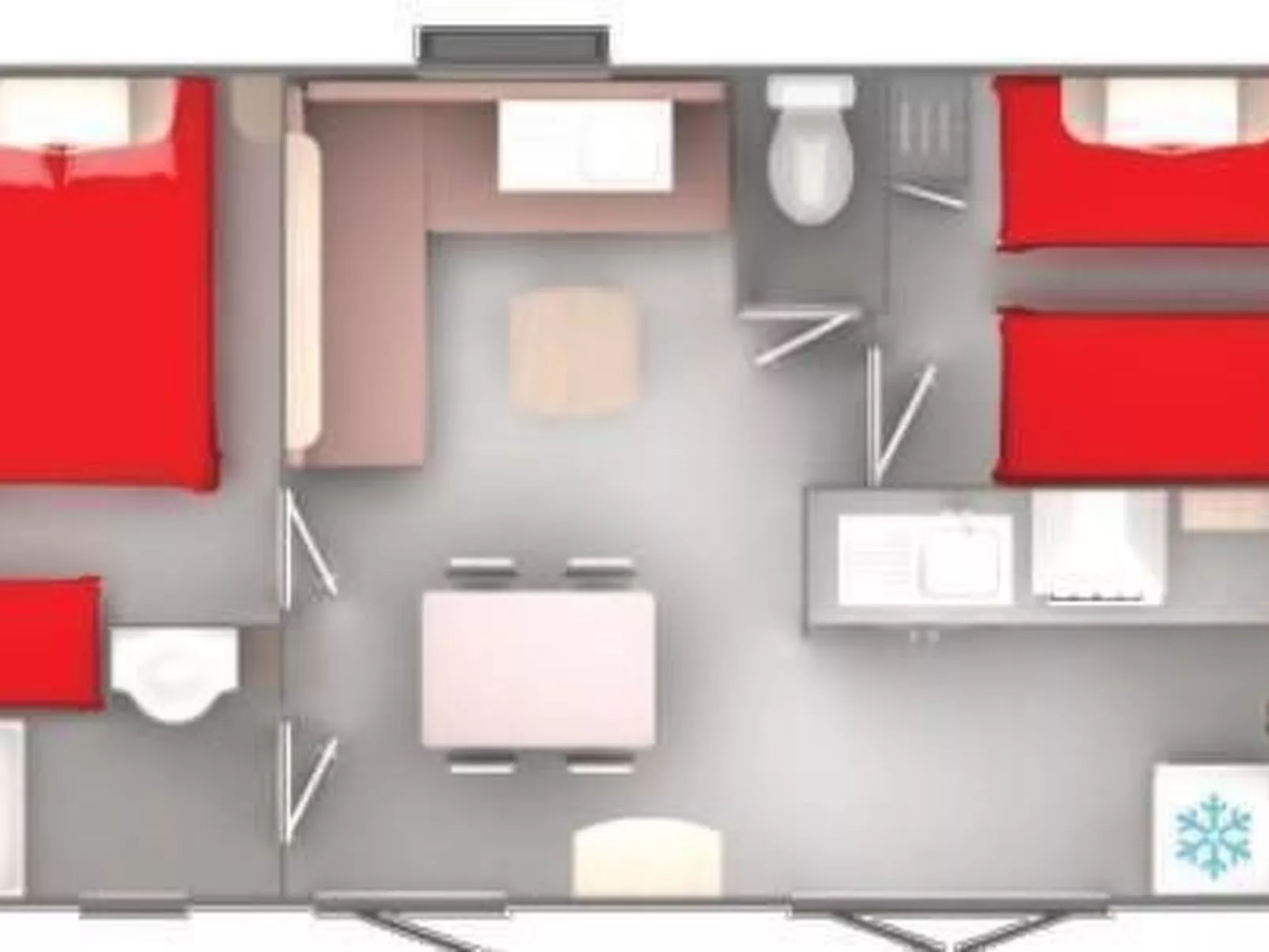 Mobilheim an der Cote d'Azur-Buiten