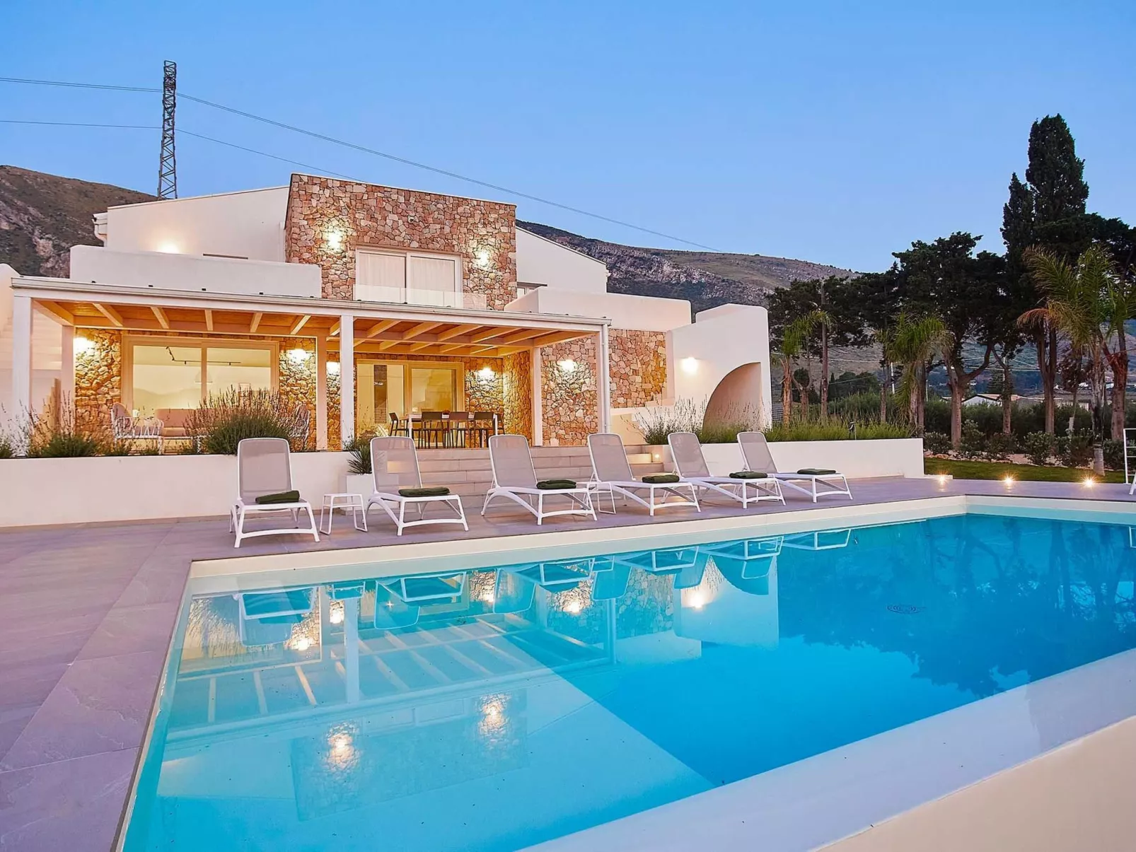 Villa Allegra ist ein modernes Designhaus-Binnen