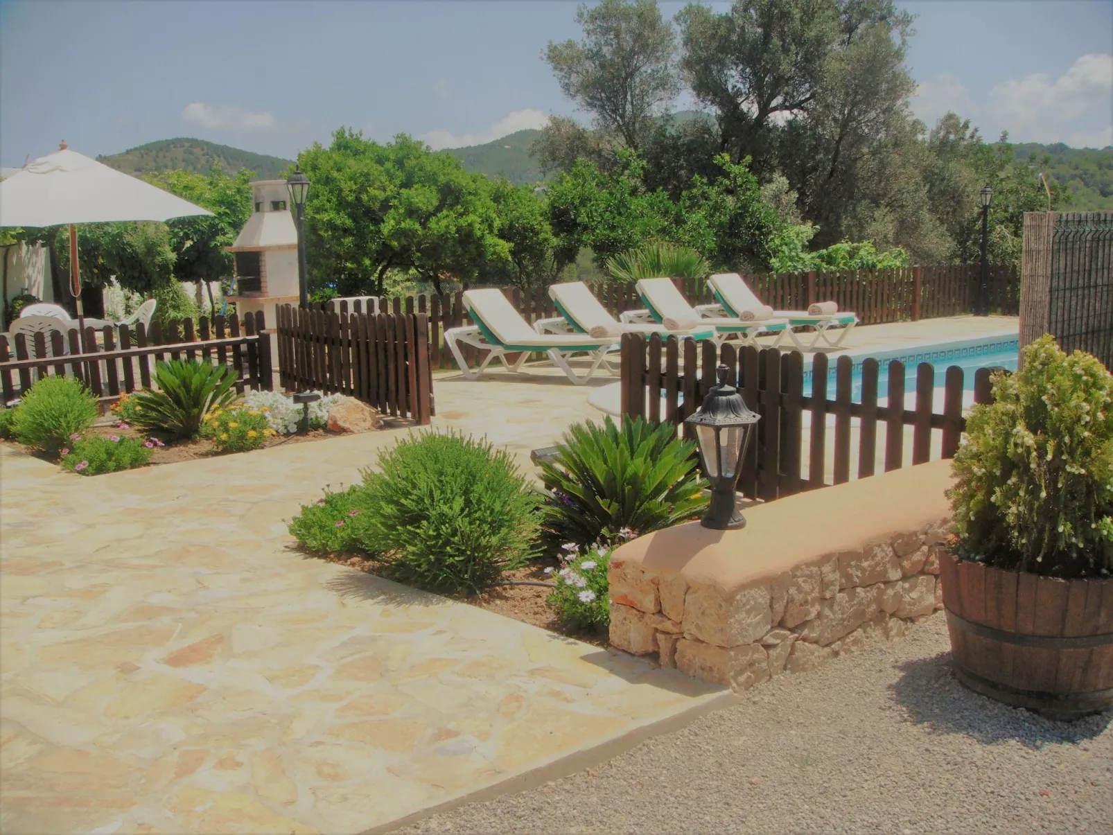 Villa Can Juanó mit privatem Pool-Buiten