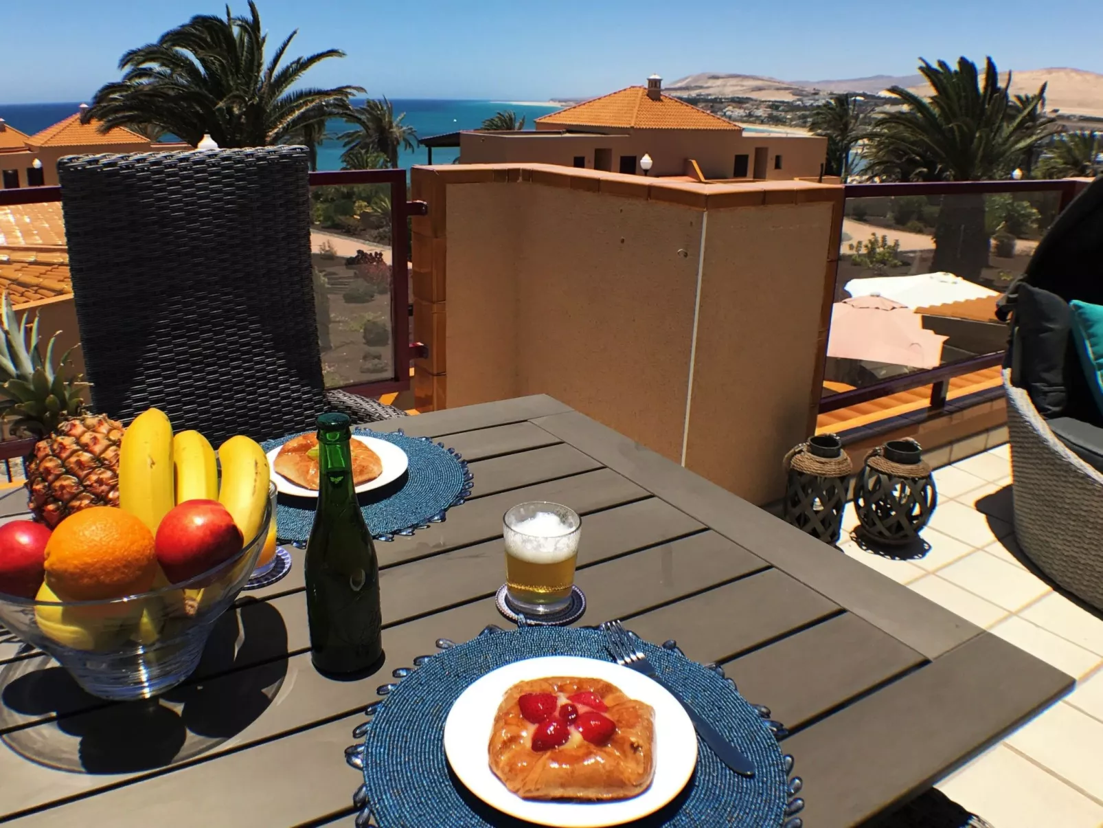 Wohnung "Panorama2" mit Wasserblick-Buiten