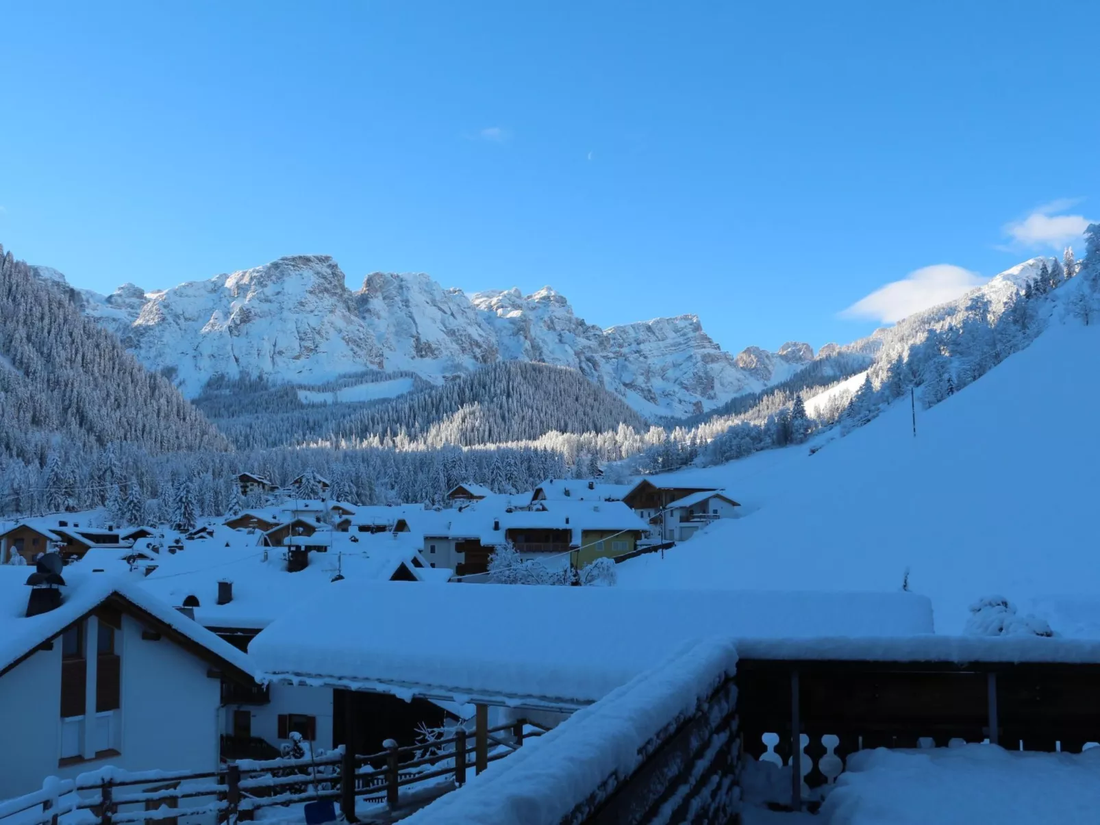 Wohnung "Ciasa Linda App. 1"-Buiten