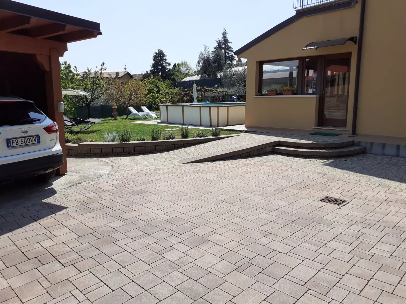 Appto. "Villa La Veranda" mit Garten und Pool-Buiten