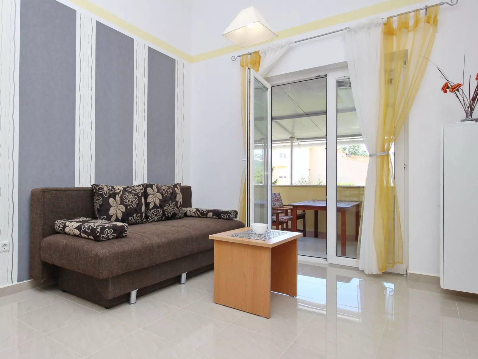 Appartement in Baška mit Eigenem Balkon