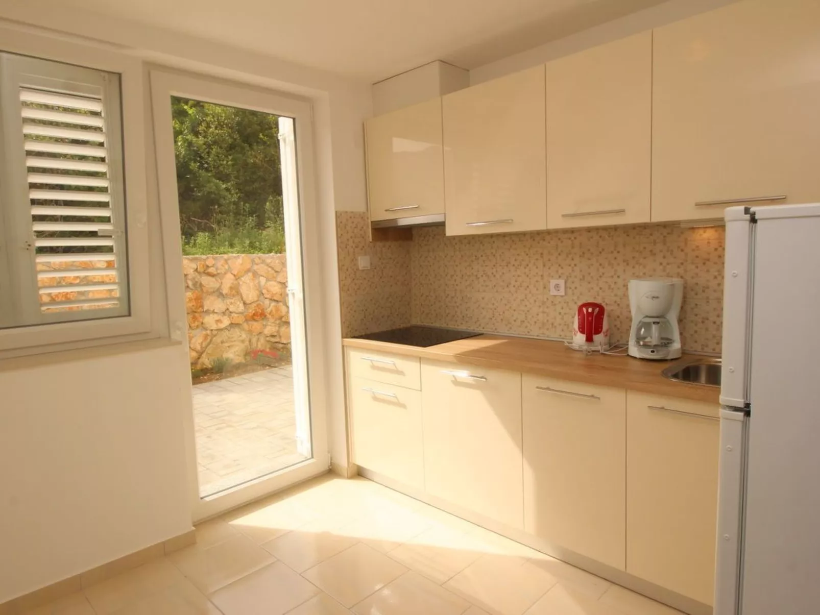 Appartement in Baška mit Eigener Terrasse