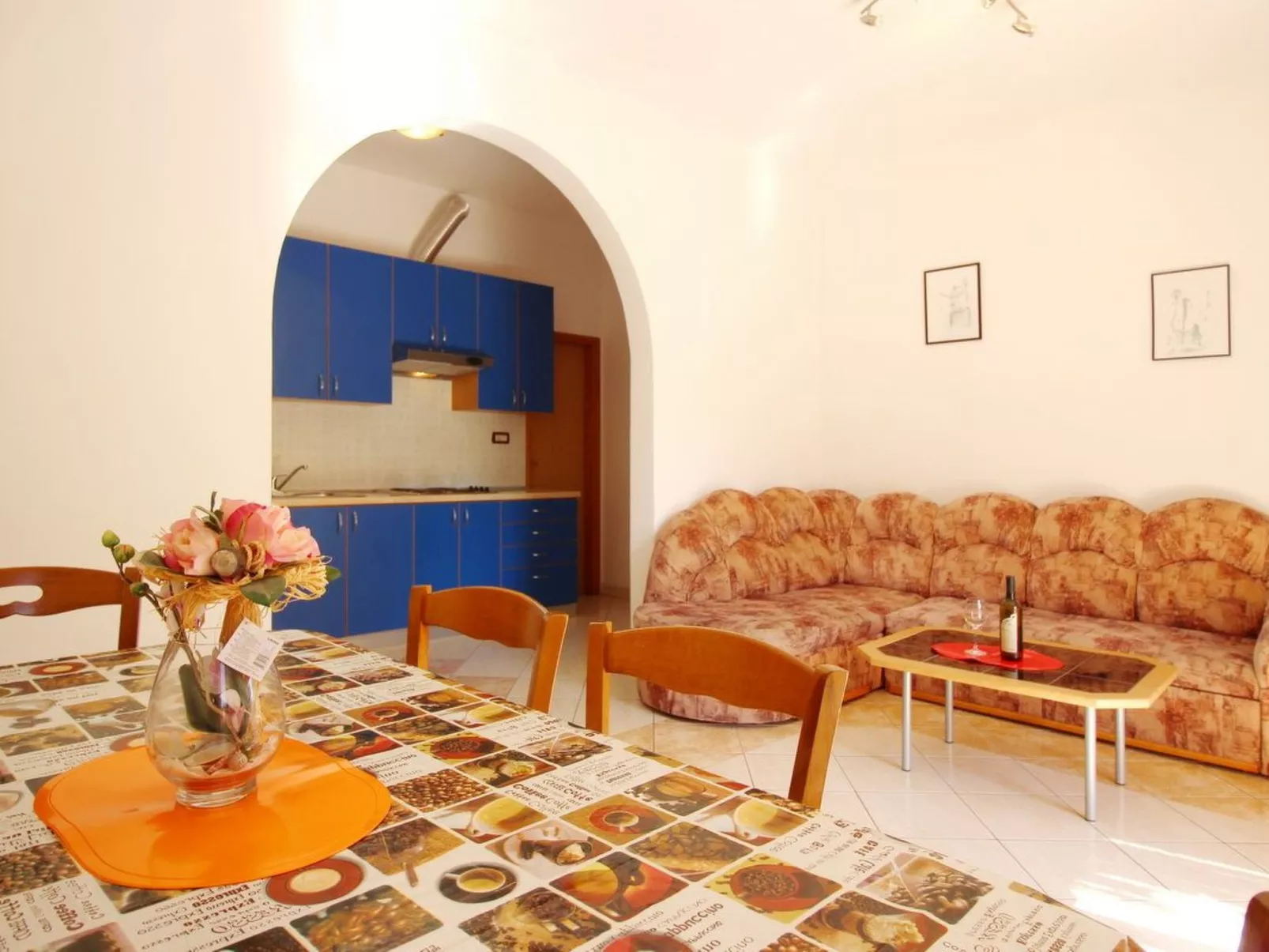 Schöne Wohnung in Baška mit Eigener Terrasse