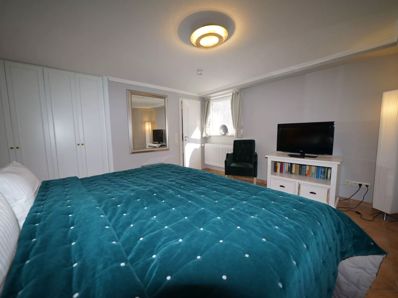 In Westerland mit Sonniger Terrasse-Binnen