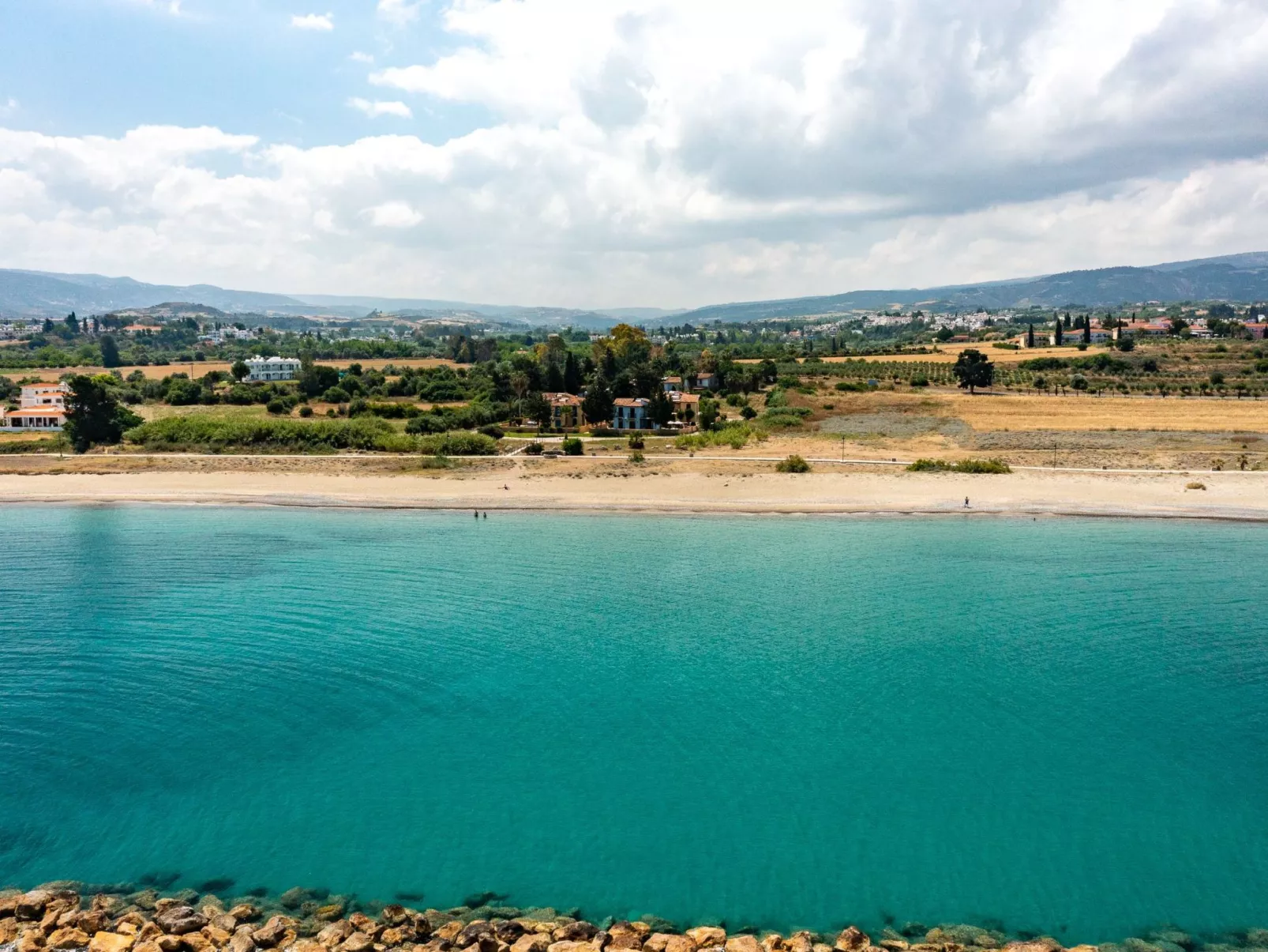 In Polis Chrysochous mit Offenem Kamin-Buiten
