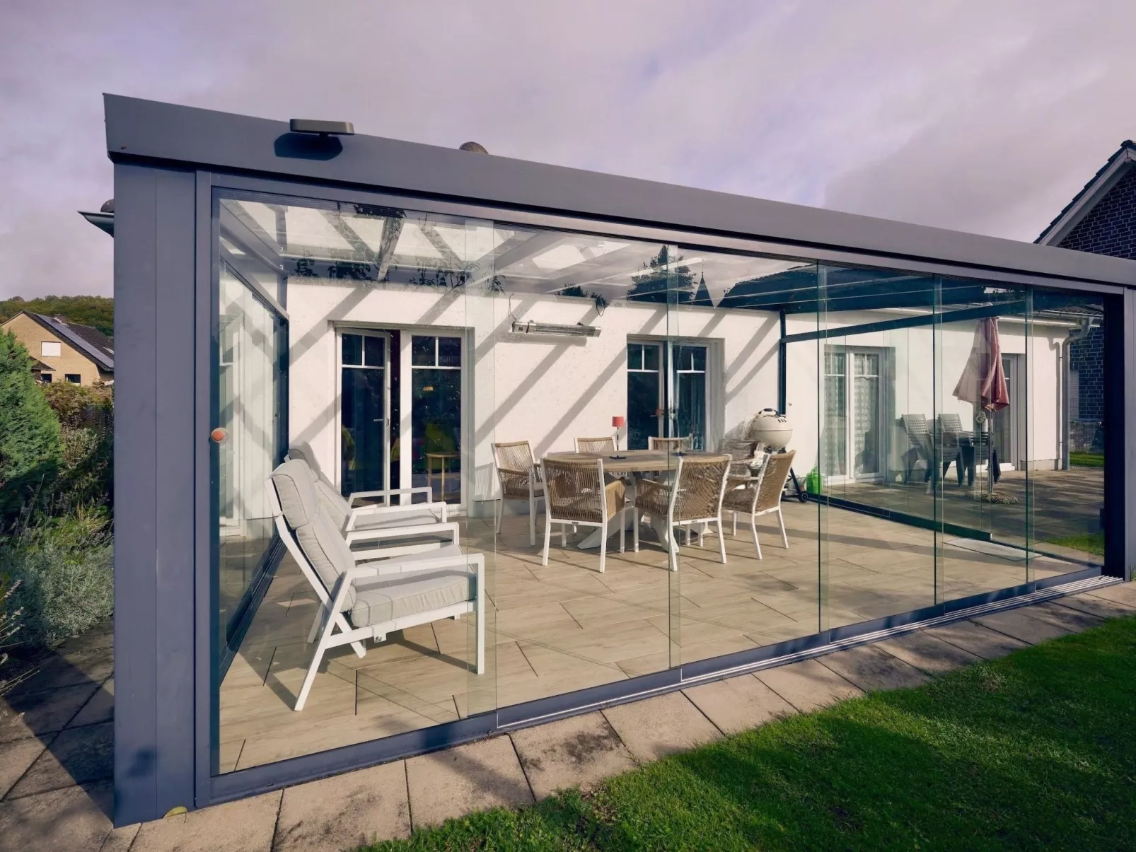 Schönes Ferienhaus in Brochterbeck mit Garten-Buiten