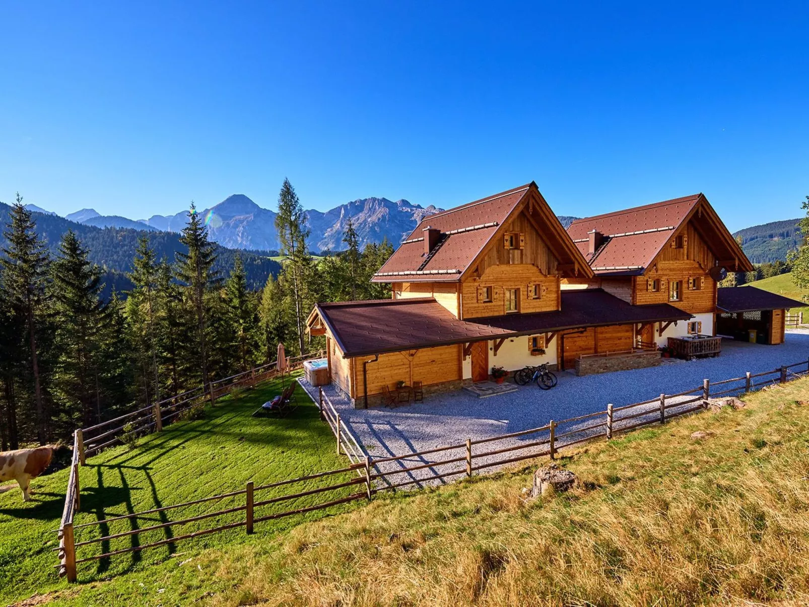 Chalet Almidylle in Sankt Martin am Tennengebirge-Buiten
