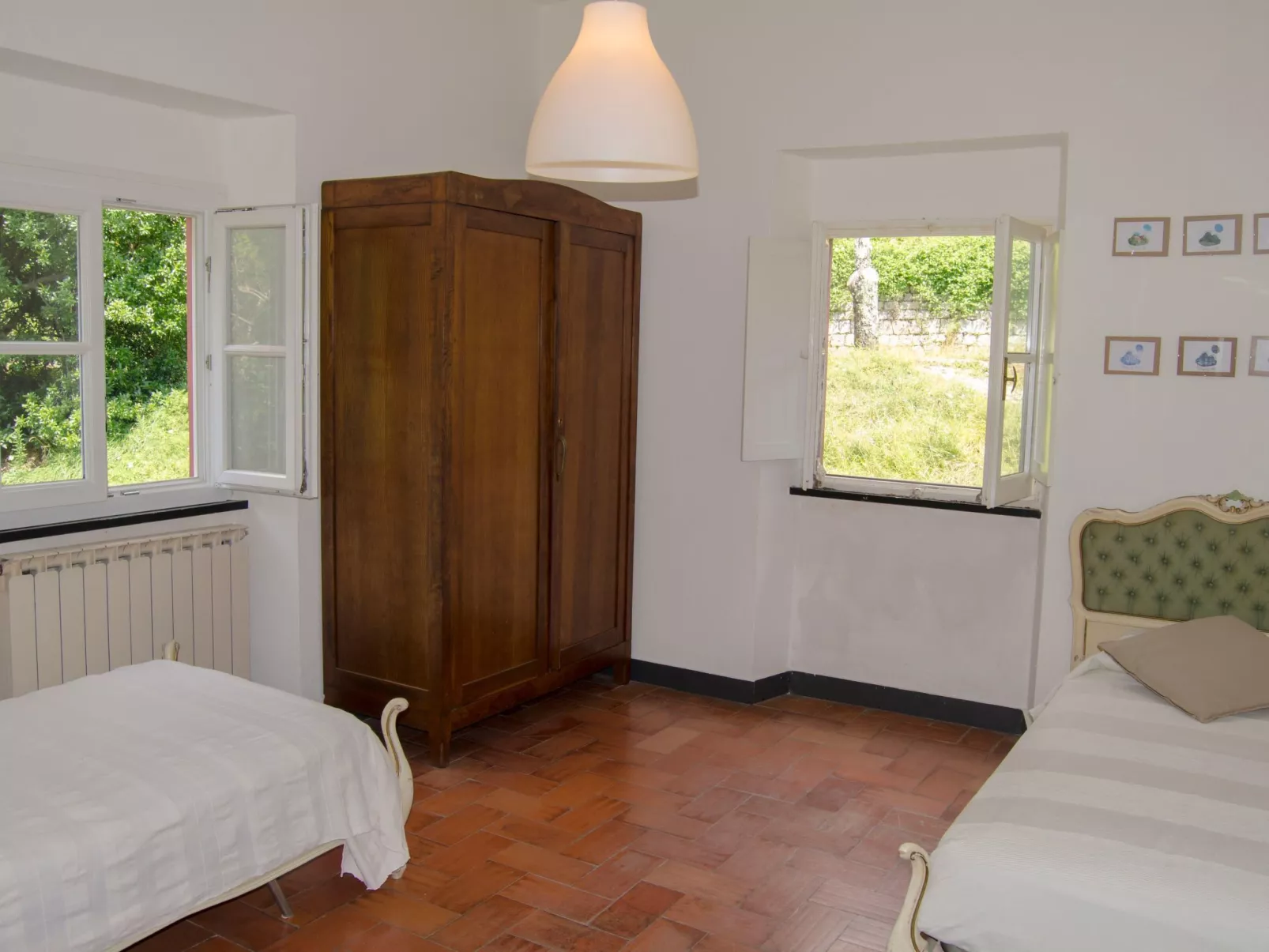 Appartement in Castiglione Chiavarese mit Garten-Binnen