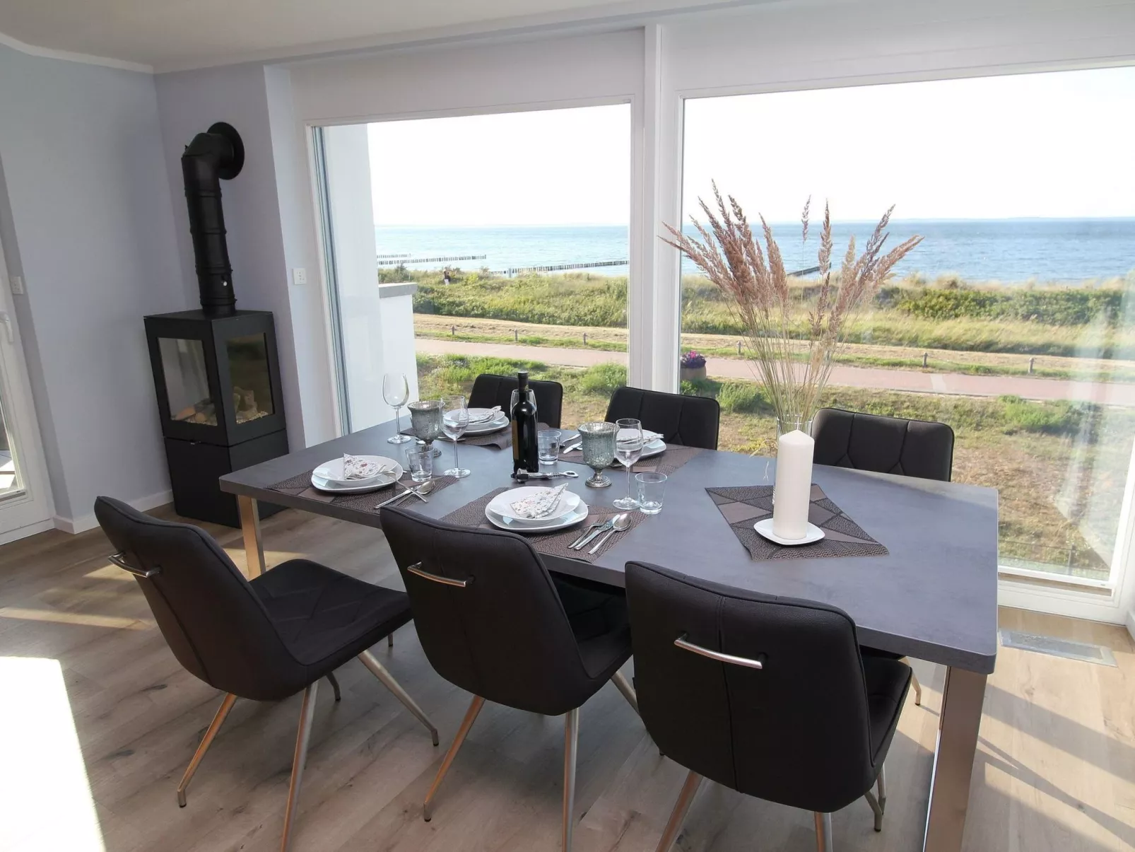 Exclusives Apartement in Glowe Villa Am Meer OG-Binnen