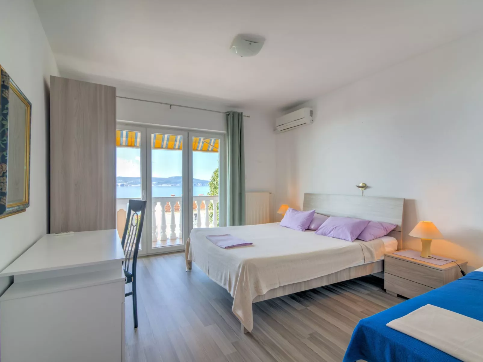 Wohnung für 6 Personen mit Panoramablick aufs Meer-Binnen